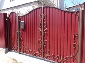 Калитка - пример 1 фото в Икше